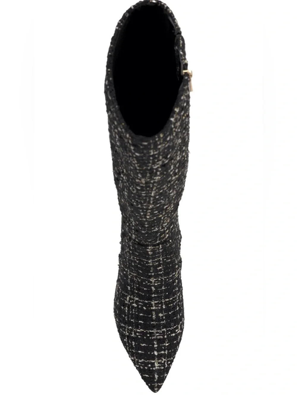 Jessica Simpson Black Tweed Over-the-Knee Boot